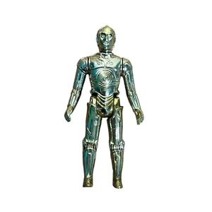 1977 C-3PO Action Figure Hong Kong Vintage Kenner Star Wars